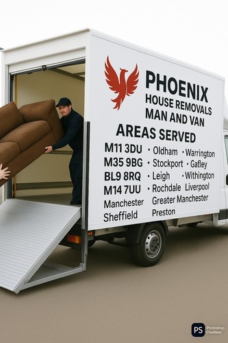 Man and van hire - man,