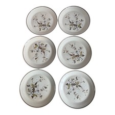 6xRoyal Doulton LS1038 Lambethware Wild Cherry Appetizer Plate Stoneware D21.5cm