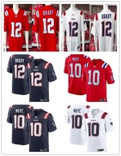Men's NFL Brady #12#10 New England Patriots American Football Jerseys