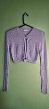 ZARA Lilac Cropped Bolero