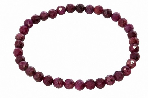 Ruby faceted ball - faceted,