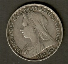 1897 victoria silver crown - 1897,