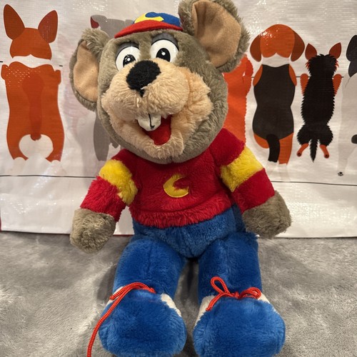 Vntg 90s chuck cheese - e, plush