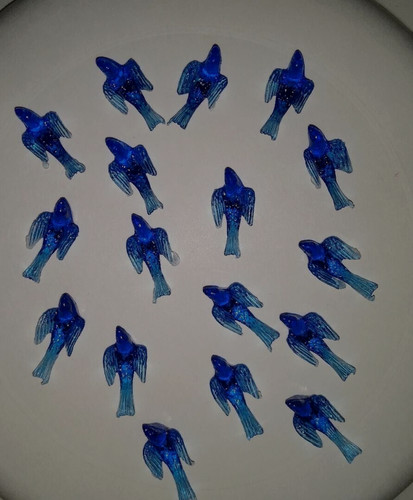 Blue feather doves birds - blue,