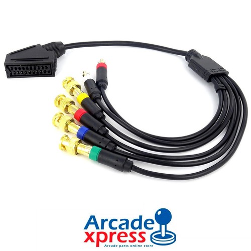 Rgbs scart bnc - 4, x