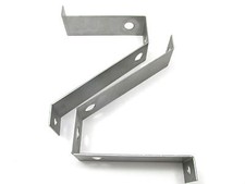 PAIR HEADLIGHT BRACKETS FITS MASSEY FERGUSON TE20 35 65