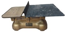 Vintage Antique GPO cast iron scales large heavy weight old collectable Avery 