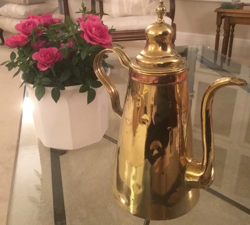 Brass copper tea - &,