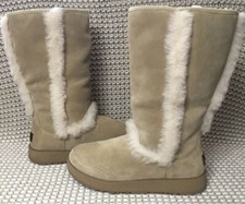 UGG SUNDANCE SAND WATERPROOF SUEDE SHEEPSKIN TALL WINTER BOOTS WOMENS 5-10