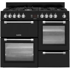 Leisure CK110F232K Cookmaster 110cm Dual Fuel Range Cooker 7 Burners Black A/A