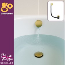 Gold Overflow Bath Filler