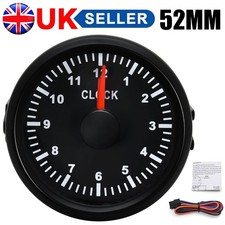 52mm Boat Clock Gauge Meter
