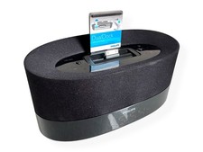 PHILIPS DS1600 DualDock Speaker Dock Apple Lightning & 30-pin iPhone iPod Clock