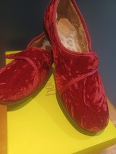 Hotter slippers  red ruby