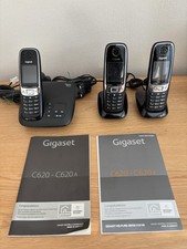 Gigaset C620A Trio Handset Landline Phone with Answer Machine Full Home Phone