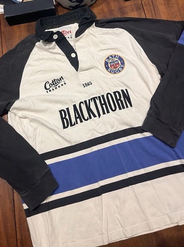 Vintage bath rugby jersey - rugby,