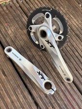 Shimano XT Crankset, Double Speed, 175 Arm Length