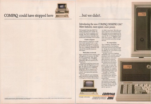 Compaq deskpro 286 vintage - deskpro,