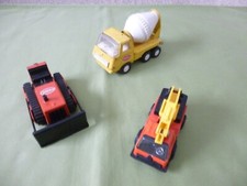TONKA BULLDOZER, CEMENT MIXER LORRY 1970s & DIGGER LORRY. GREAT FOR A COLLECTION