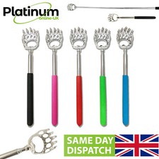 BEAR CLAW BACK SCRATCHER METAL EXTENDING EXTENDABLE MASSAGER PORTABLE TELESCOPIC