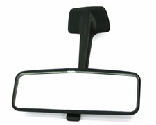 VW Polo MK2 Facelift MK2F Rear View Mirror In Black 0010012