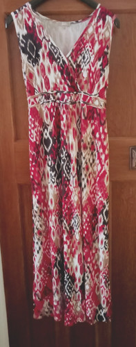 Summer maxi dress with belt - summer,