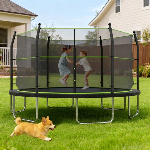 14ft black green - 14ft, metal