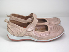PAVERS Ladies Mary Jane Shoes  Trainers Rose Gold Pink  Size Uk 6 EU 39