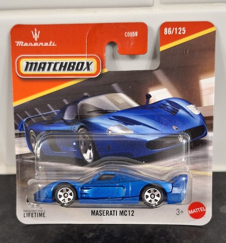 Matchbox maserati mc12 - mc12, in