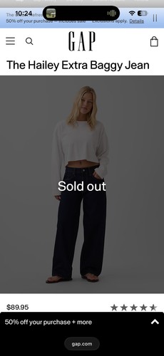 Nwt gap hailey bieber - x, the