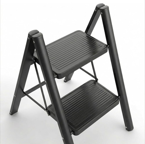 Foldable step ladder - foldable, with