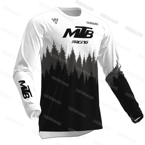 Men mtb motocross jersey - men's,