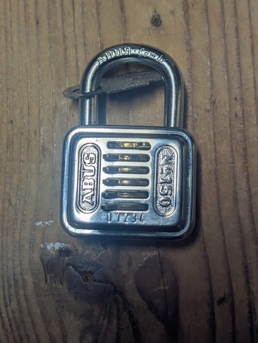 Abus unique padlock - padlock, cogs