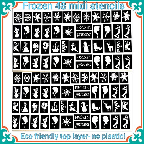 Frozen glitter tattoo - x,
