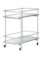 Board Mirror Bar Cart Trolley