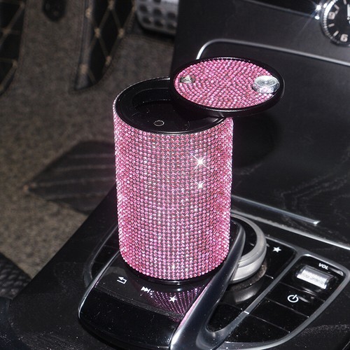 Rhinestone car ashtray - rhinestone, auto