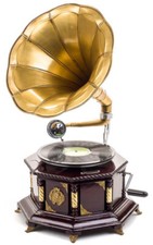 Gramophone, 70cm, horn