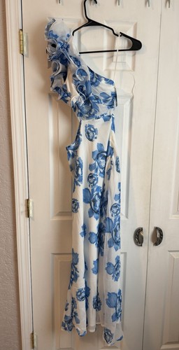 Billy blue floral maxi - maxi, dress