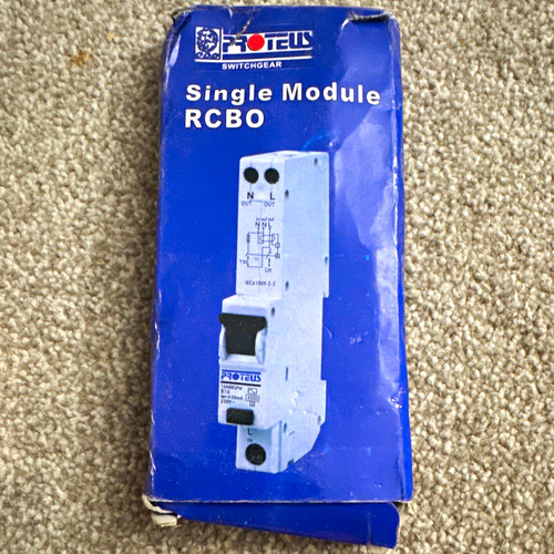 Proteus rcbo 16a type - 16a,