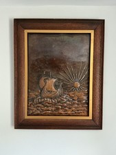 arts & crafts copper panel