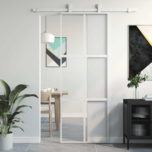 Vidaxl sliding door white - sliding,