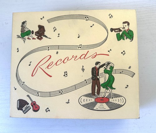 1950 record collection 45s - record,