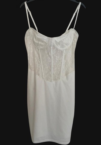 Shein white lace floral - lace, full