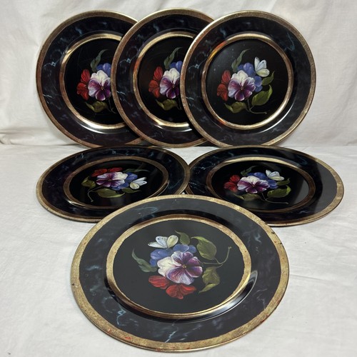 Vtg tin plates - vtg, ian
