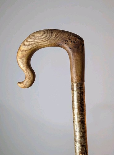 Vintage shepherds crook - crook, wooden