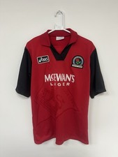 Original Blackburn Rovers Away Football Shirt Premier League Winners 1995 Medium