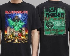 Iron Run For Your Lives Tour 2025 At Malahide Castle Dublin Ireland June 25 Tee