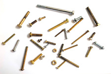 Brass Machine Bolts BA, BSW and Metric sizes (packet 10)