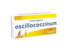OSCILLOCOCCINUM Boiron 6 doses (Homeopathic remedy for flu and cold symptoms)