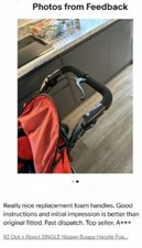 x2 Handlebar Foam Replacement